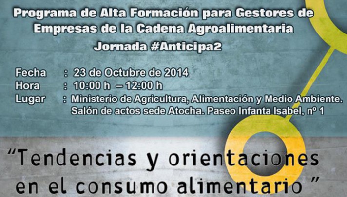 #Anticipa2, Tendencias y orientaciones en el consumo alimentario