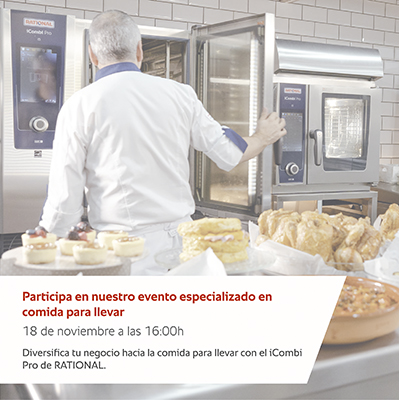 Diversifica tu negocio para take away con iCombi Pro (Rational)