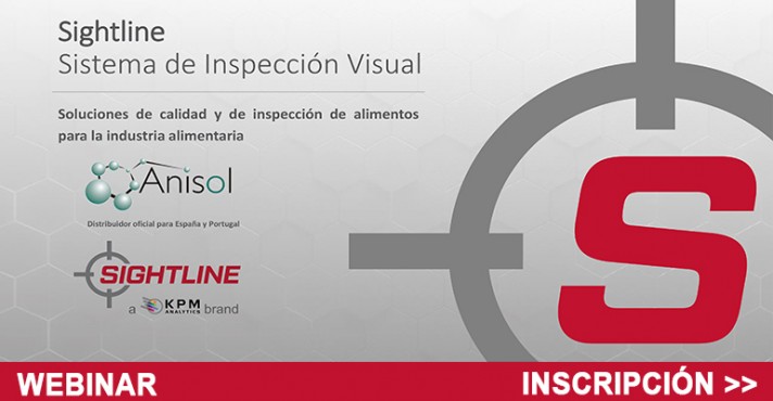 Sightline, sistema de inspección visual. Calidad e inspección de alimentos para la industria alimentaria
