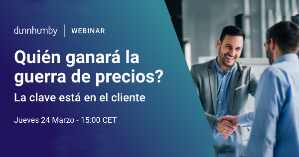 Webinar: ¿Quién ganará la guerra de precios? La clave está en el cliente