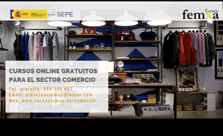 Cursos gratuitos comercio