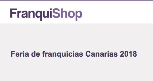 FranquiShop Canarias 2018