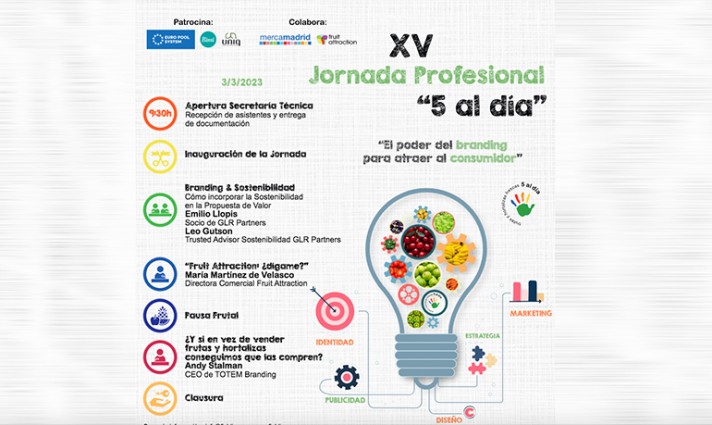 XV Jornada Profesional "5 al día"