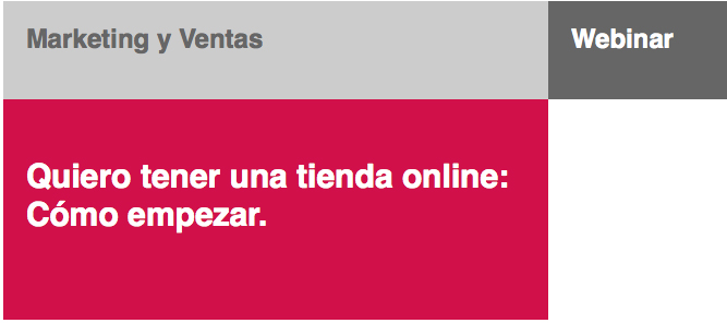 Quiero tener una tienda online: Cómo empezar