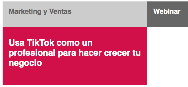 Usa TikTok como un profesional para hacer crecer tu negocio