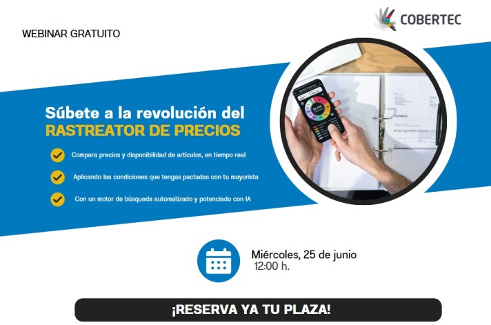 - 2025 WEBINAR: Súbete a la revolución del ´Rastreator de precios´