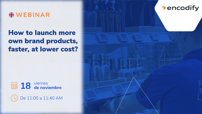 Webinar How to launch more own brand products, faster, at lower cost?