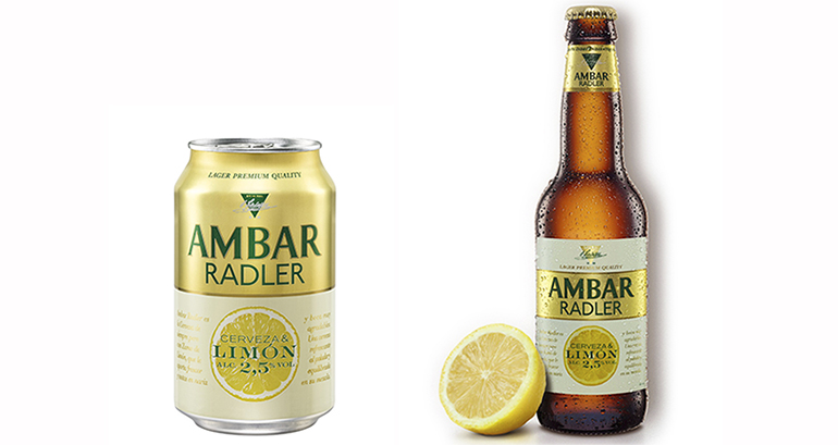 Ambar Radler, nueva combinación de la Ambar Especial con zumo de limón