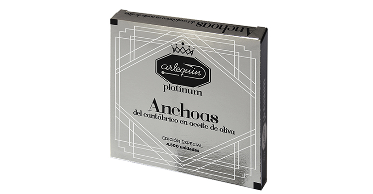 Serie platinum de anchoas de Santoña de conservera centenaria