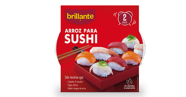 Brillante arroz para sushi