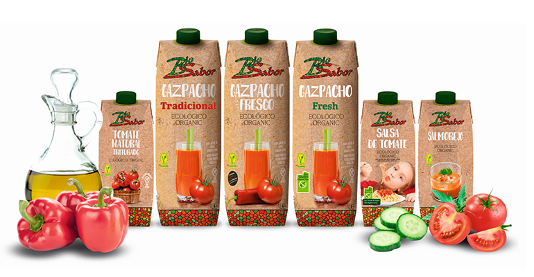 Gazpacho fresco 100% ecológico 