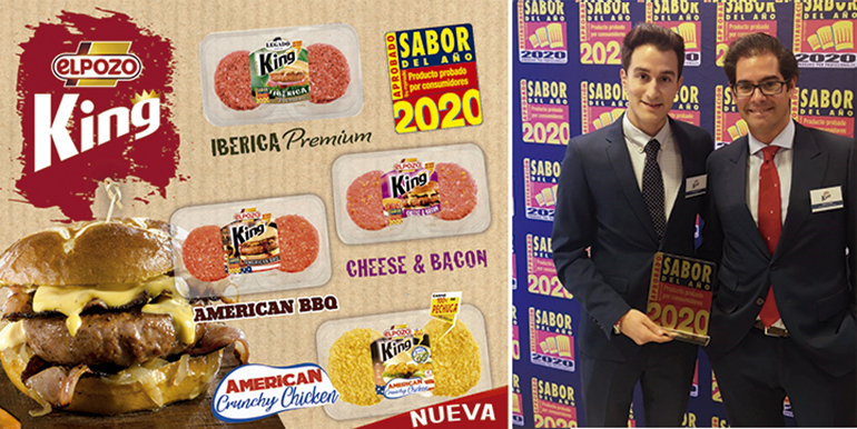 La ´Crunchy Chicken´ completa la gama de hamburguesas King, premiada como Sabor del Año 2020