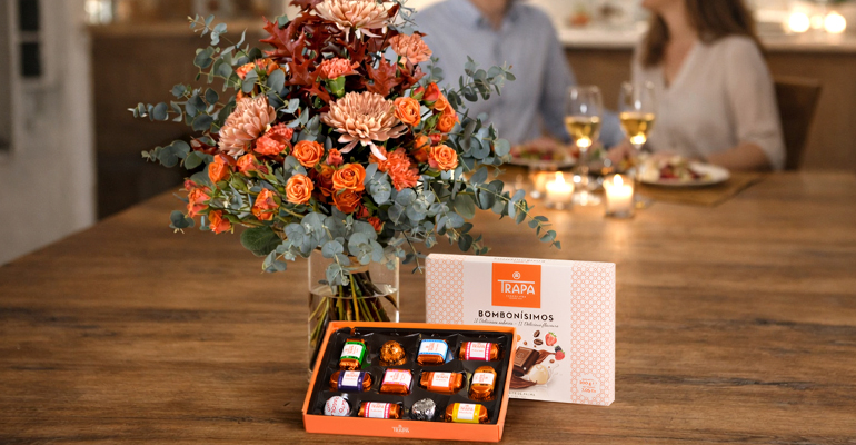 Trapa e Interflora sacarán al mercado un pack especial por San Valentín