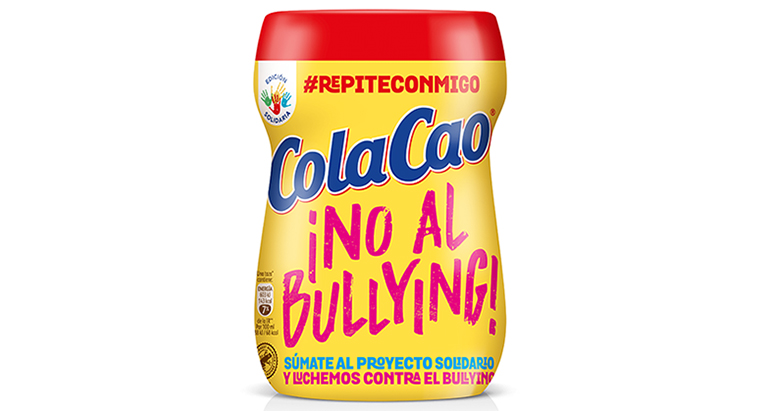 ColaCao lanza una edición limitada de su bote para sensibilizar contra el bullying