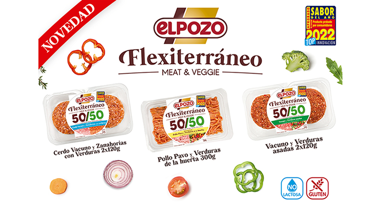 Flexiterráneos, la nueva alternativa de ElPozo que une lo mejor de la carne y el vegetal