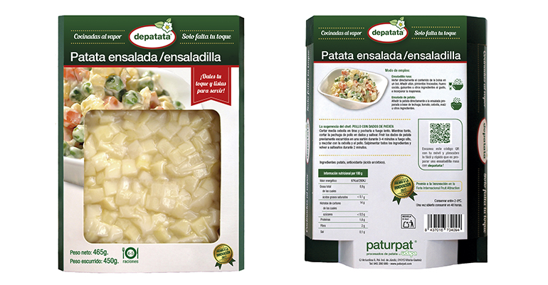 Pequeños dados de patata para hacer grandes las ensaladas y ensaladillas