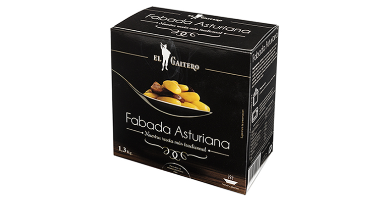 Fabada gourmet con fabes IGP de Asturias y embutidos de primera calidad