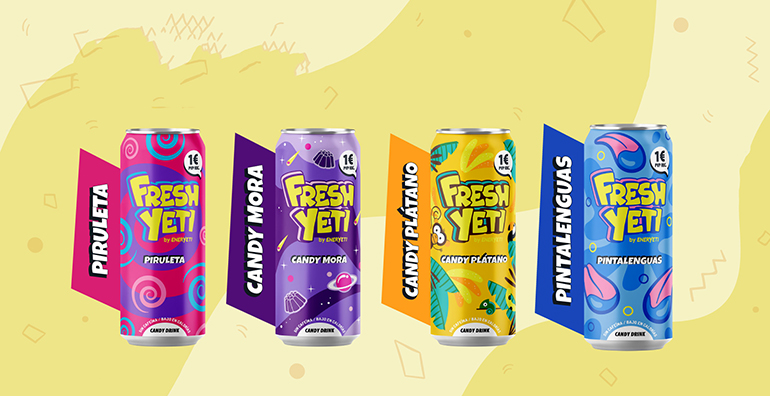 Freshyeti Pintalenguas: el refresco que revoluciona la categoría de sabores a gominola