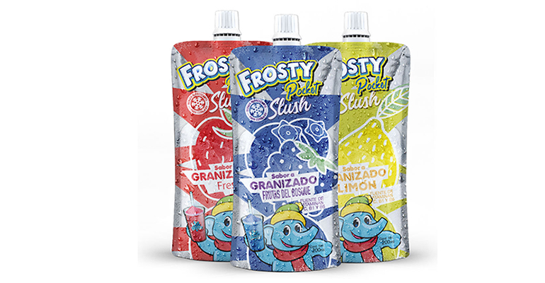 Frosty Pocket es el primer granizado en formato doypack para gran consumo