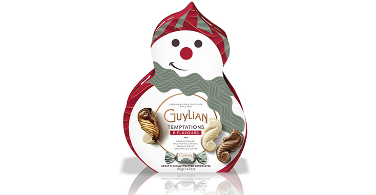 Guylian presenta packs especiales para Navidad con sus caracolas y conchas de chocolate