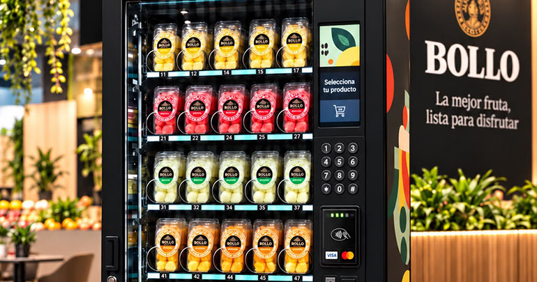 Bollo presenta una nueva línea de IV gama y traslada su garantía de sabor y calidad al formato vending
