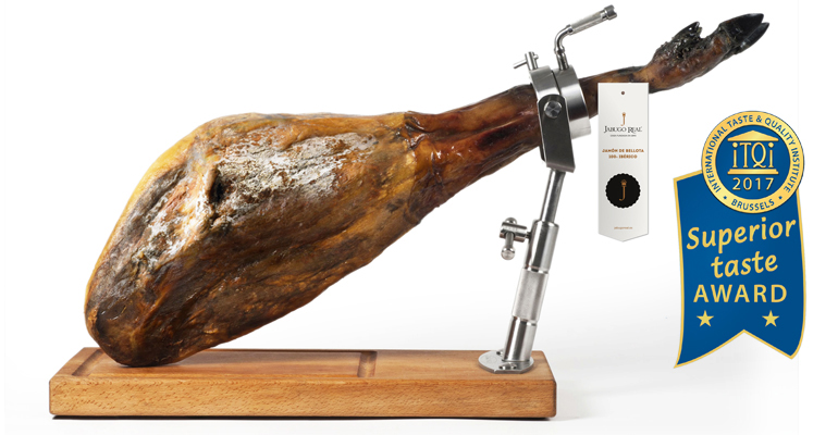 Jamón de Bellota 100% Ibérico, tres estrellas en el Superior Taste Award de iTQi