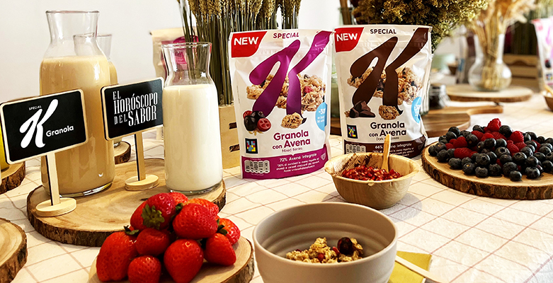 Kellogg-s Special K Granola tiene un 30% menos de azúcares y dos sabores: chocolate y furos rojos