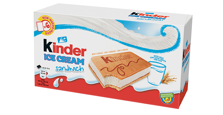 Nueva gama Kinder Ice Cream para una experiencia única de helado