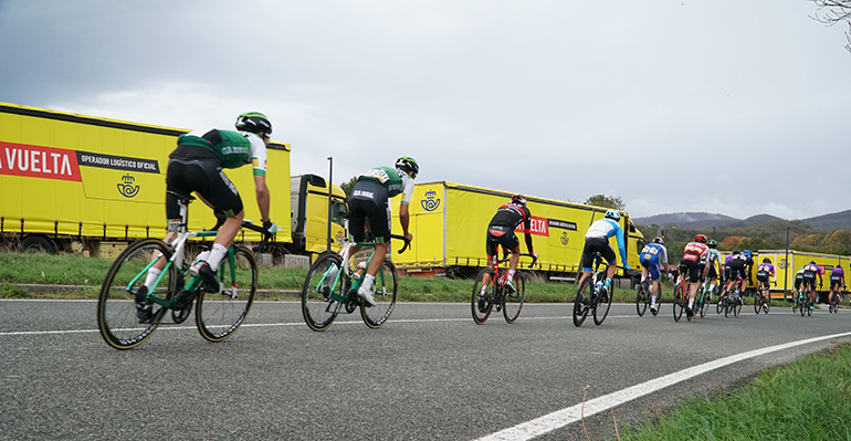 Correos, operador logístico de La Vuelta 2023