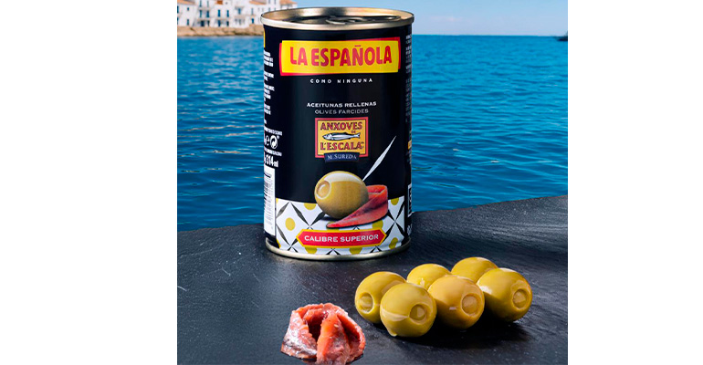 Nuevas aceitunas rellenas de La Española en colaboración con Anxoves de l’Escala