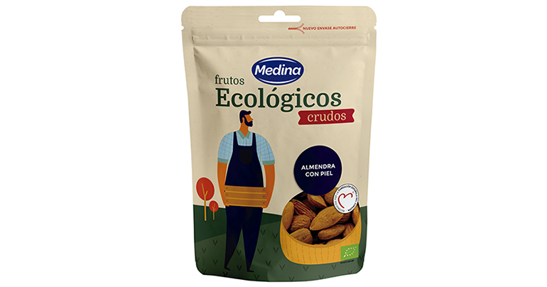 Nuevo envase para la gama de frutos secos ecológicos