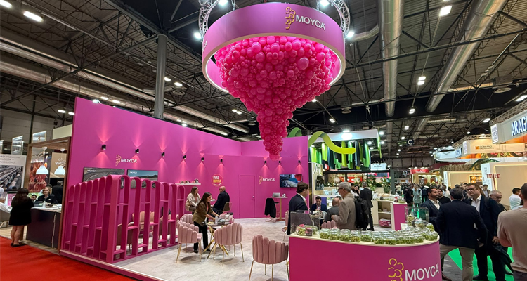 Moyca estrena web y estand en una nueva edición de Fruit Attraction