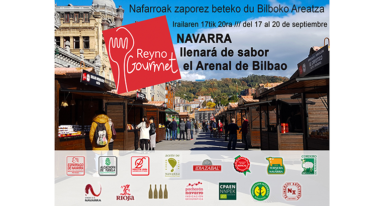 Navarra llena este fin de semana de sabor el Arenal de Bilbao