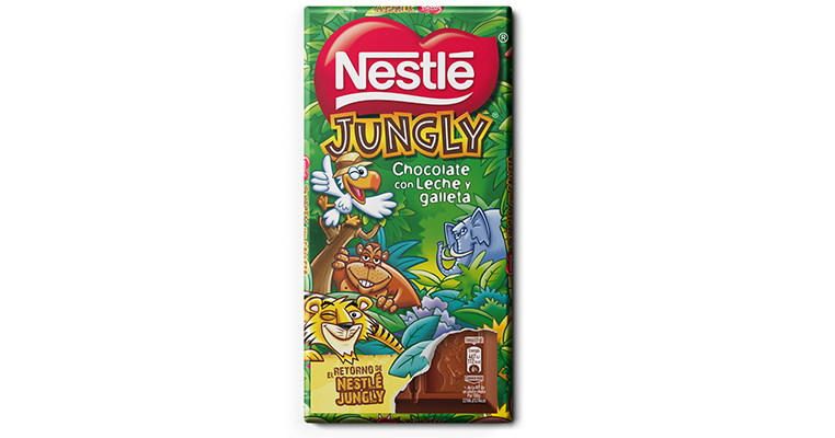 Nestlé Jungly, el regreso de la tableta de chocolate y galleta auspiciado por el clamor popular