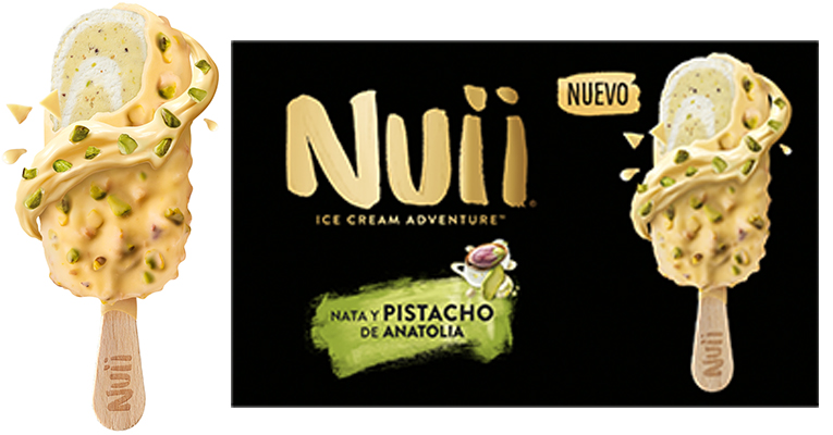 helados Nuii pistacho