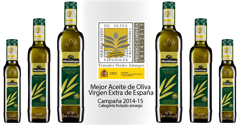 Edición limitada con el aceite frutado amargo virgen extra mejor de España de la campaña 14/15