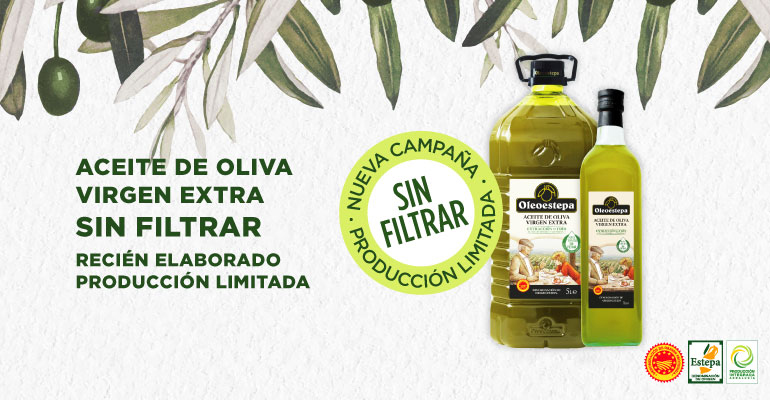 Edición limitada de aceites frescos sin filtrar de la nueva campaña 