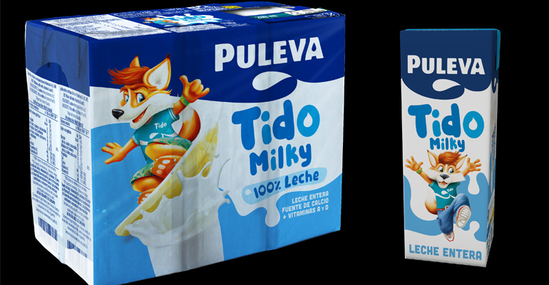 Puleva Tido Milky, nuevo batido infantil con leche entera y formato on-the-go, destaca entre las familias españolas
