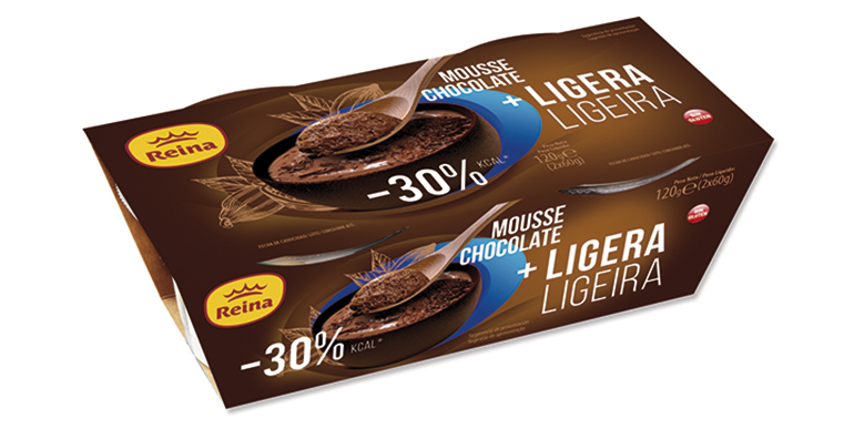 Nuevas mousse más ligera y copa de chocolate y nata