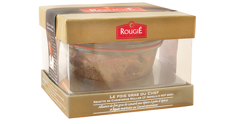 Foie gras al estilo de Alsacia para Navidad o regalar