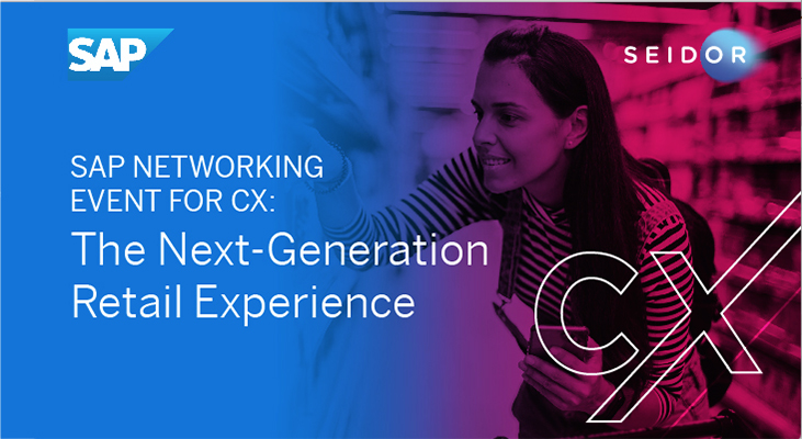 SAP te invita en julio a su Networking event for CX: The Next-Generation Retail Experience
