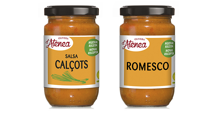 Salsas Calçots y Romesco con nueva imagen más visual