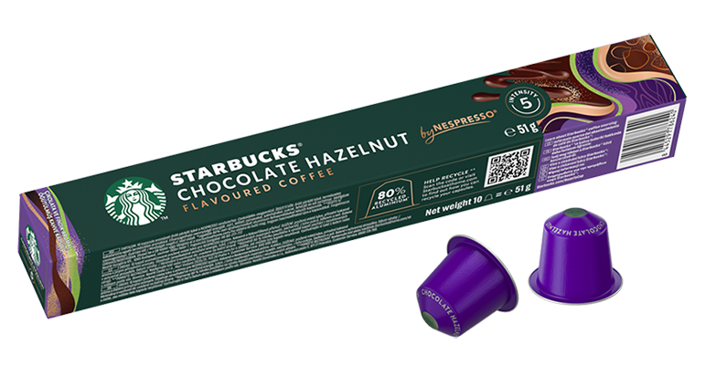 Starbucks Chocolate Hazelnut, el nuevo sabor de Nespresso