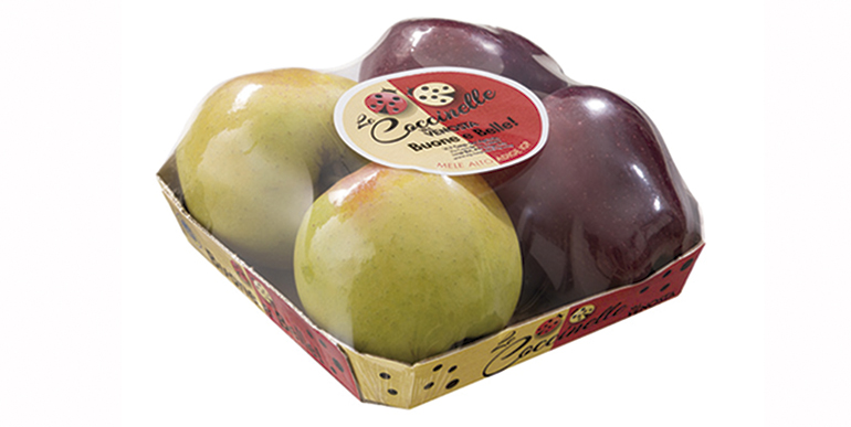 Presentan en Fruit Attraction un nuevo packaging con distintas variedades de manzana