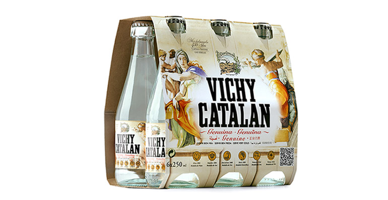 Vichy Catalán homenajea a Michelangelo