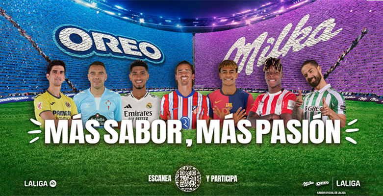 Sorteo de abonos de La Liga de la mano de Oreo y Milka
