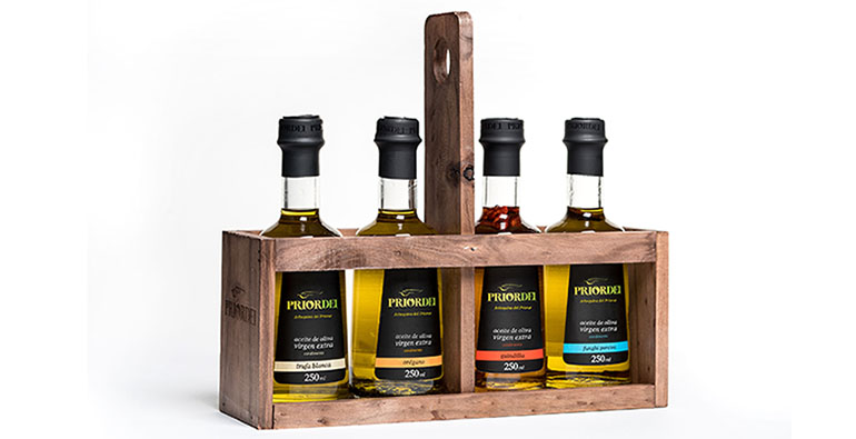 Práctico pack de aceites macerados para regalar en Navidad