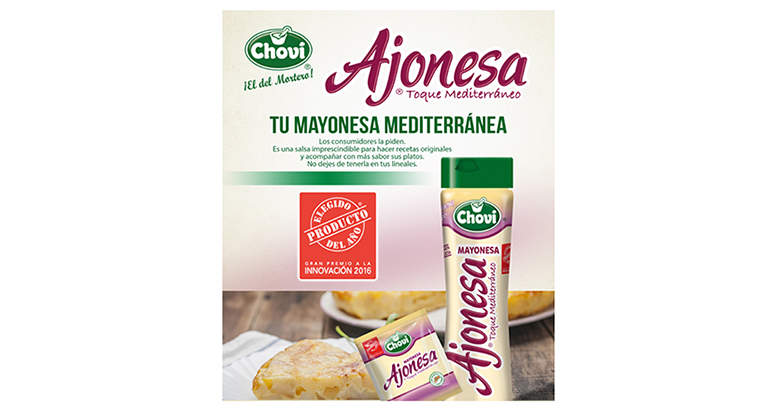 Ajonesa, elegida producto del año en categoría de salsas