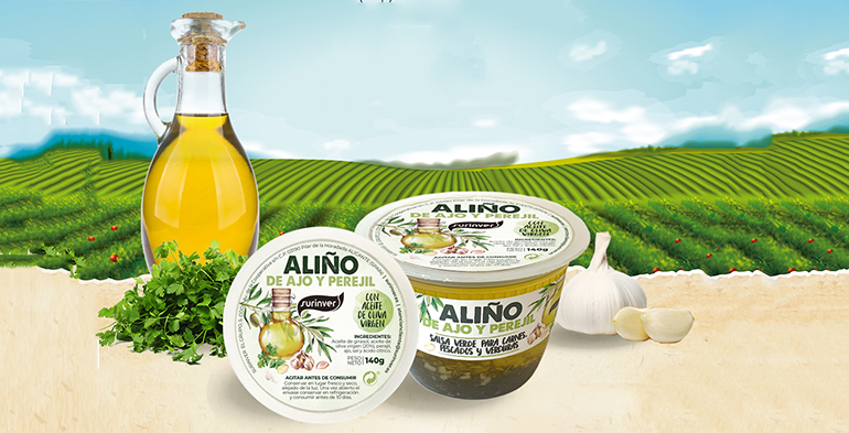 Nuevo aliño de ajo y perejil, ideal para condimentar carnes, pescados, pastas y verduras