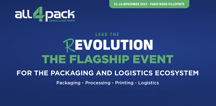 All4Pack Emballage Paris: las nuevas tendencias del packaging se dan cita del 21 al 24 de noviembre de 2022